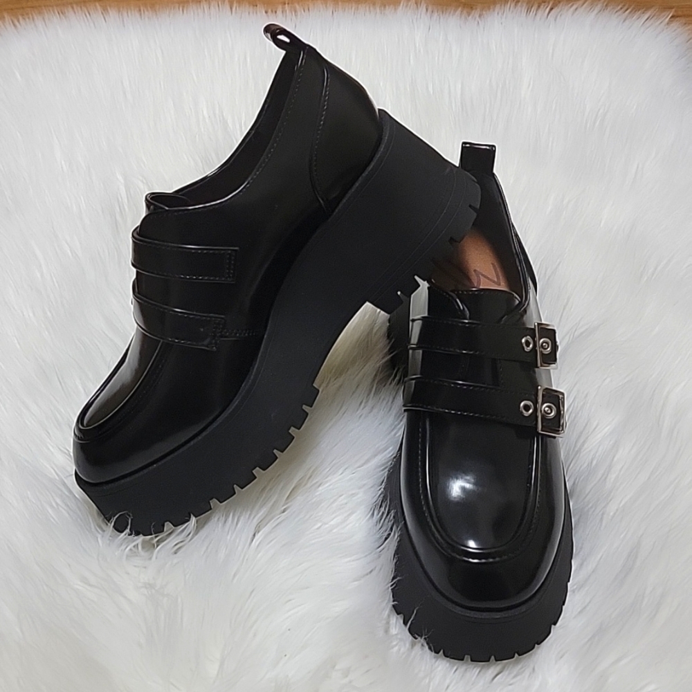 Zodiac | Perri Platform Double Buckle Loafers - Picture 3 of 12